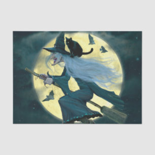 room witch tissue paper