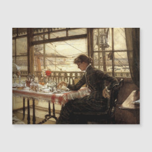 Room With a Harbour View Magnetic Card