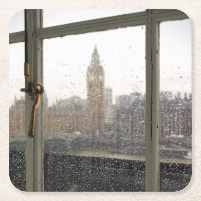 Room With a View - Big Ben - London Coaster (Front)