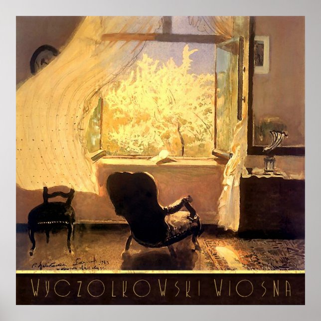 Room With a View Wyczolkowski Wiosna Poster (Front)