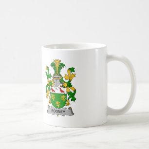 Rooney Family Crest Coffee Mug