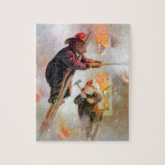 Roosevelt Bear Firefighters Jigsaw Puzzle