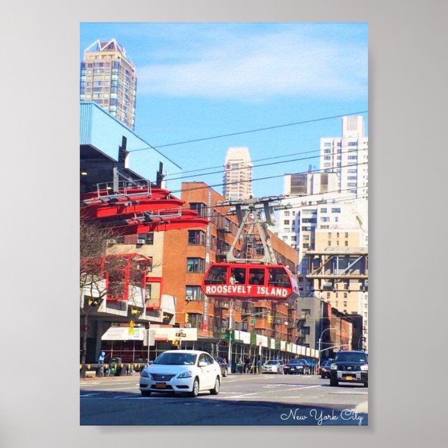 Roosevelt Island Tram Poster (Front)