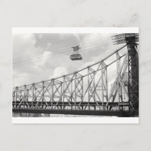 Roosevelt Island Tramway, NYC, Analogue (film) pho Postcard