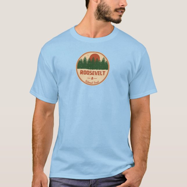 Roosevelt National Forest T-Shirt (Front)