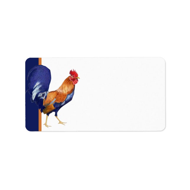 Rooster Address Label (Front)