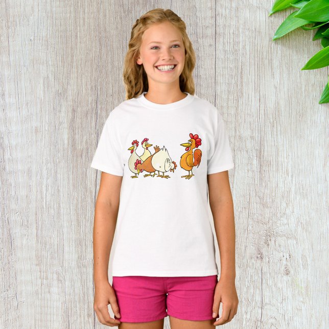 Rooster And Hens T-Shirt (Creator Uploaded)