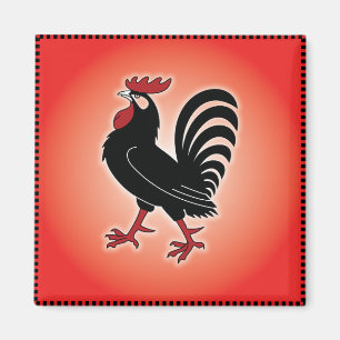 Rooster Attitude Magnet