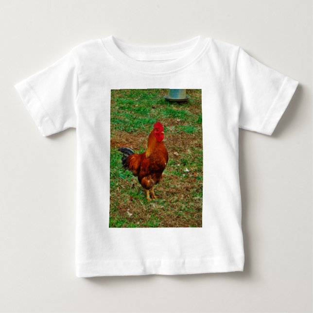 Rooster Baby T-Shirt (Front)