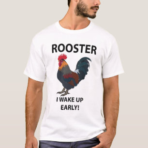 Rooster Bird Funny T-Shirt