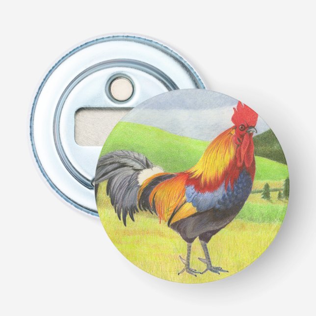 Rooster Bottle Opener (Front)