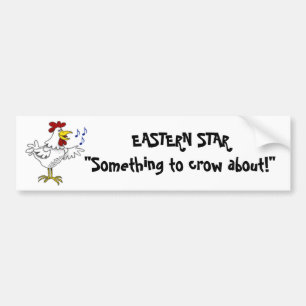 Rooster Bumper Sticker
