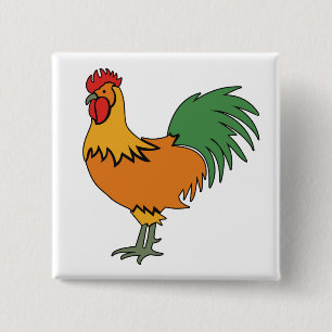 Rooster button