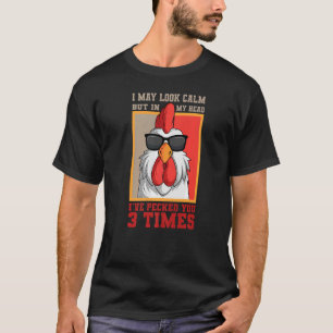 Rooster Chicken Farmers Farm Poultry T-Shirt