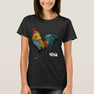 rooster chicken hawaii aloha hawaiian 157 T-Shirt