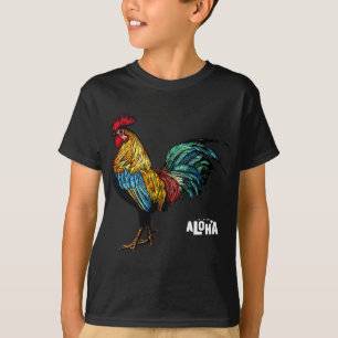 rooster chicken hawaii aloha hawaiian 157 T-Shirt