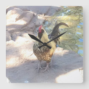 Rooster Clock