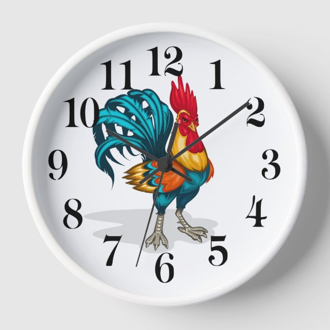 Rooster Clock (Front)
