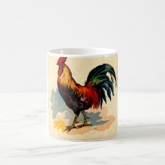 rooster coffee mug