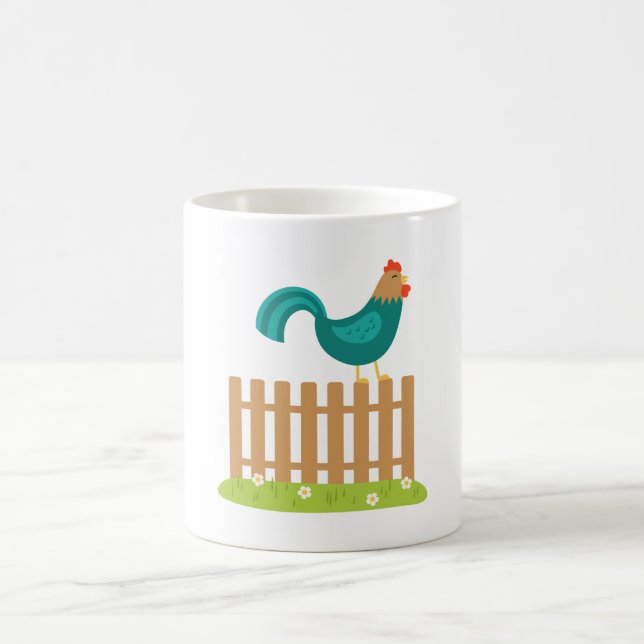 Rooster Coffee Mug (Center)