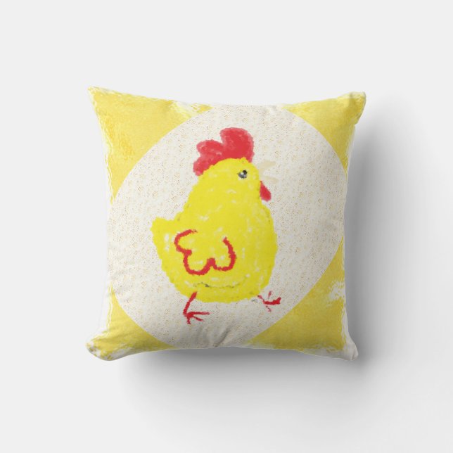 Rooster Cushion (Front)