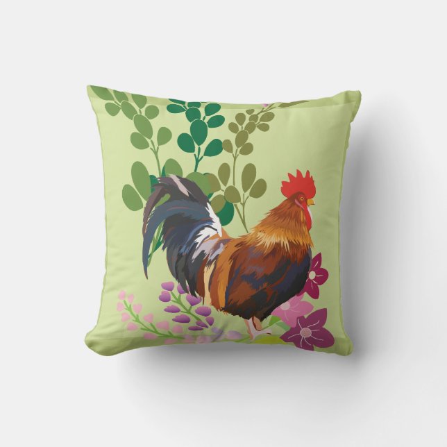 rooster cushion (Front)