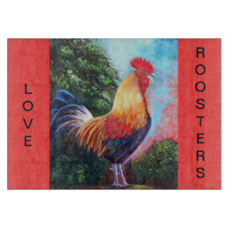Rooster Cutting Board