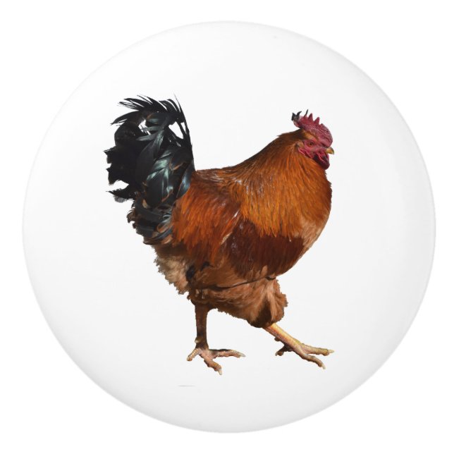 Rooster Door Knobs (Front)