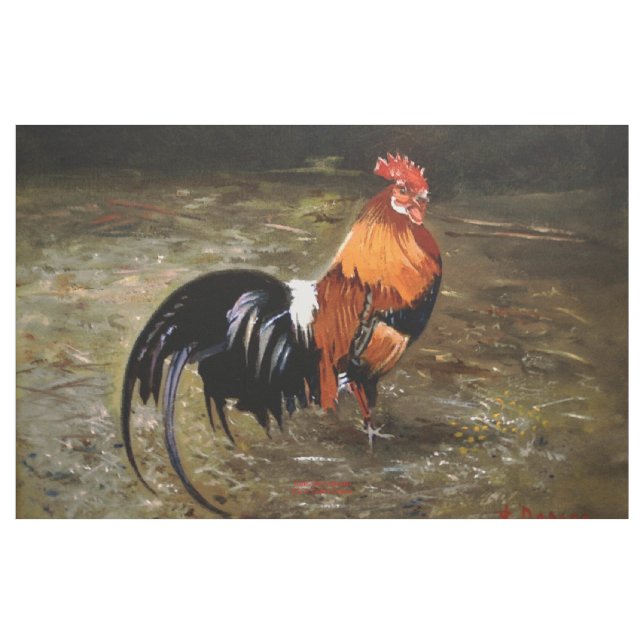 Rooster Fabric (Yard)