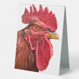 Rooster Face