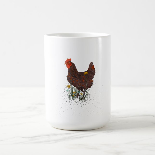 Rooster Farmyard Coffee Mug (Center)