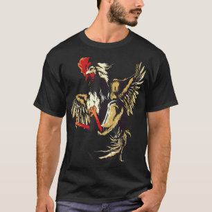 Rooster galler chicken playpen cockpit ridge T-Shirt