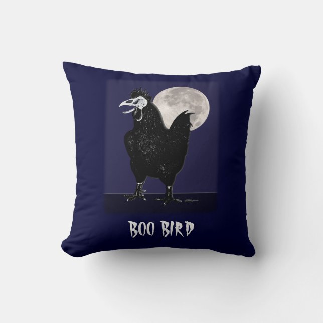 Rooster Ghost Cushion (Front)