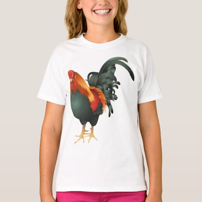 Rooster Girls T-Shirt (Front)