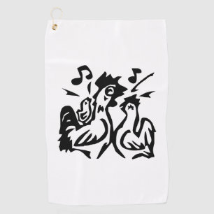 Rooster Golf Towel