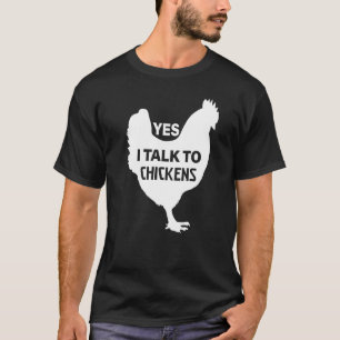 Rooster Hen Eggs Chicks Chicken Coop Stall Farm Ch T-Shirt