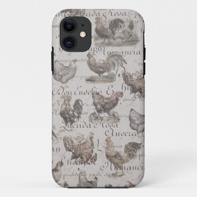 Rooster iPhone Cover (Back)