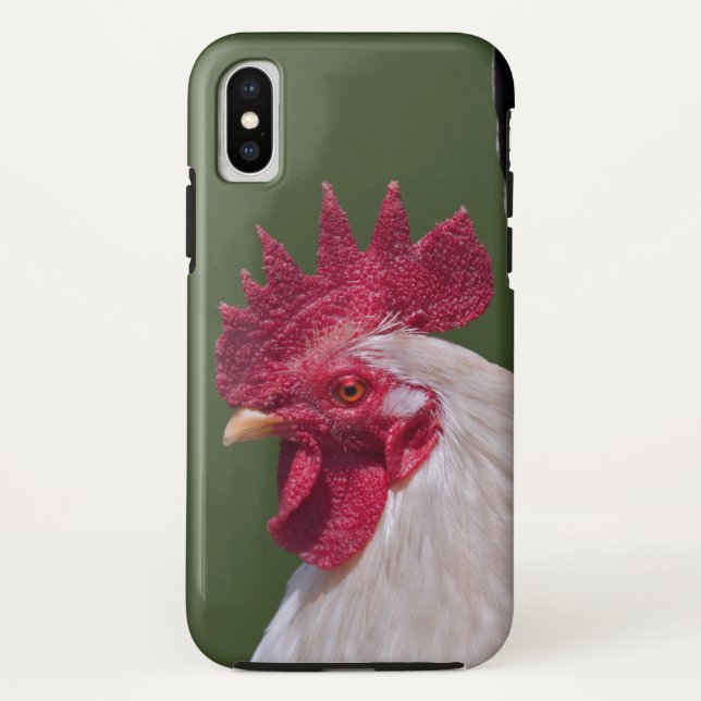 Rooster iPhone X Case (Back)