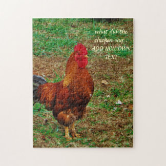 Rooster Jigsaw Puzzle