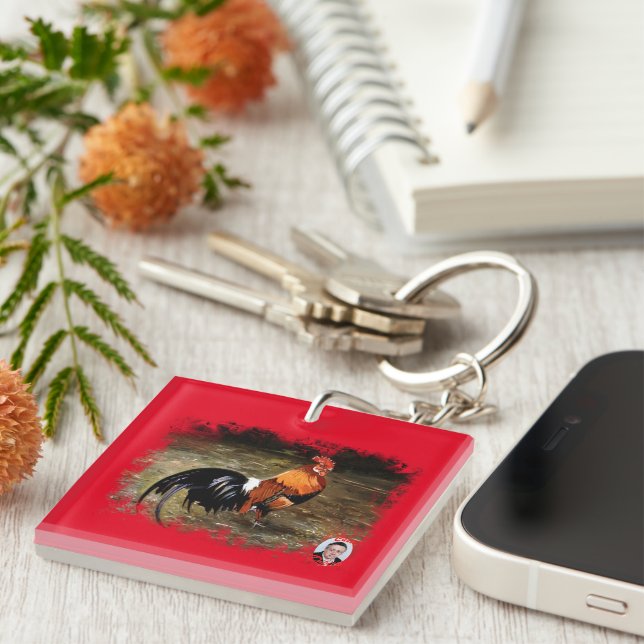 Rooster Key Ring (Front Right)