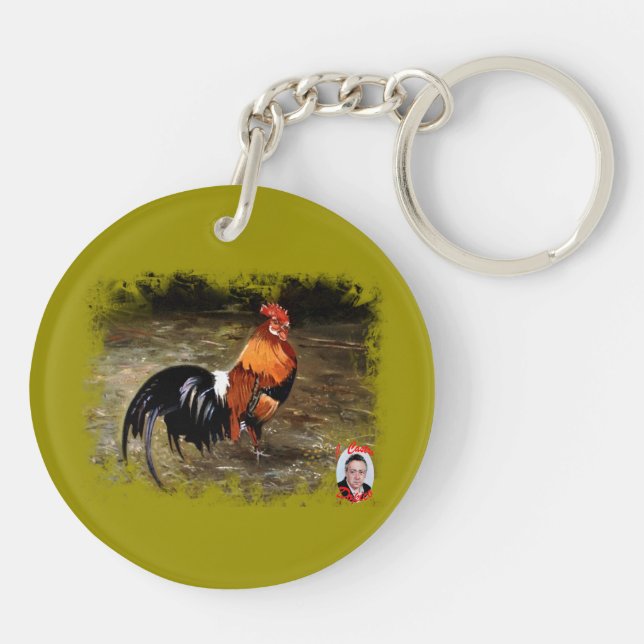 Rooster Key Ring (Back)