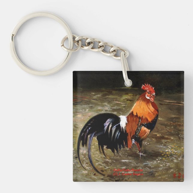 Rooster Key Ring (Front)