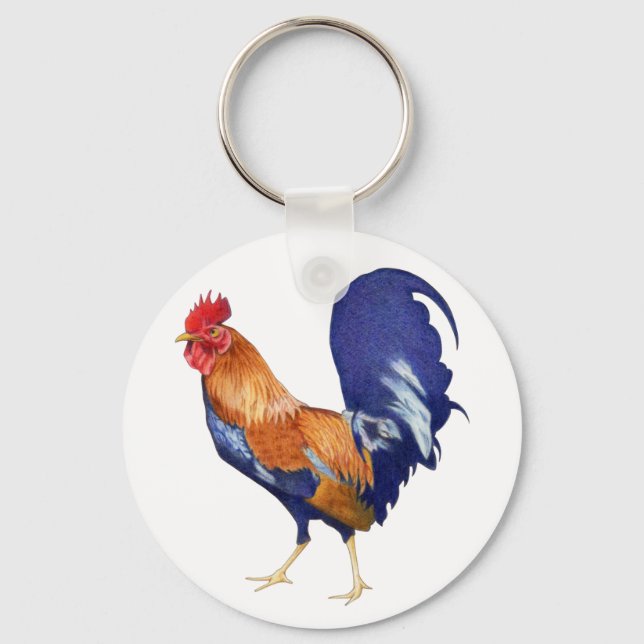 Rooster Keychain (Front)