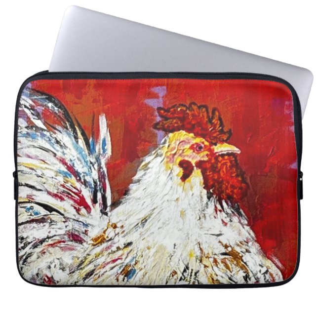 Rooster Lap Top Bag (Front)