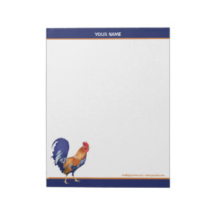 Rooster Large Notepad