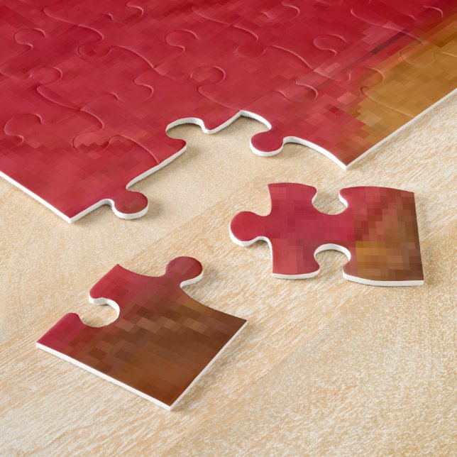 Rooster Leaves Puzzle (2)sizes (Side)