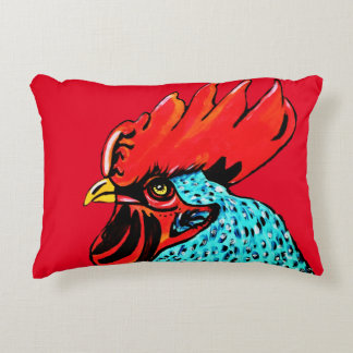 Rooster Lover Reversible Decorative Cushion