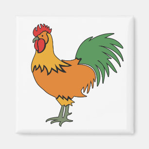 Rooster magnet