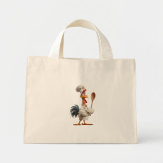 Rooster Mini Tote Bag