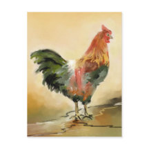 Rooster painting